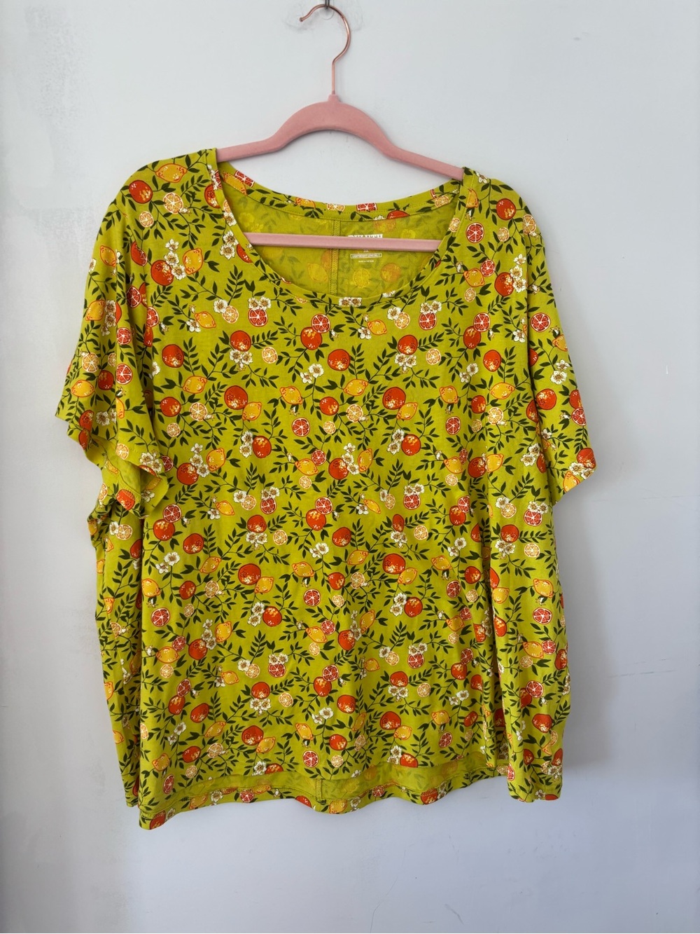 Duluth 3X Fruit Citrus Short Sleeve Shirt